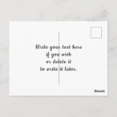 Vintag seit - 1973 postkarte (Rückseite)