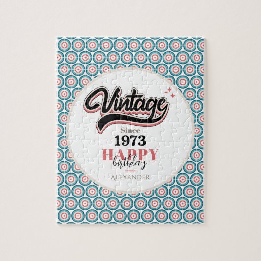 Vintag seit - 1973 puzzle (Vertikal)
