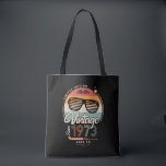 Vintag seit 1973 Totbeutel Tasche<br><div class="desc">Das perfekte Vintage Geburtstagsgeschenk mit Ihrem Geburtsjahr und schönen Retrofarben. Sehr nette alte Schule und modernes Design gleichzeitig.</div>