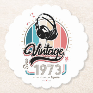 Vintag seit 1973 untersetzer
