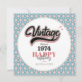 Vintag seit - 1974 (Vorderseite)