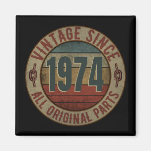 VINTAG SEIT 1974 ALLE URSPRÜNGLICHEN TEILE. MAGNET