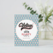 Vintag seit - 1974 feiertagspostkarte (Stehend Vorderseite)