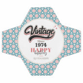 Vintag seit - 1974 fußball (Flach)