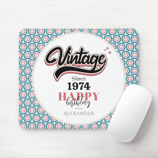 Vintag seit - 1974 mousepad (Mit Mouse)