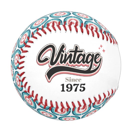 Vintag seit - 1975 baseball (Vorderseite Links)