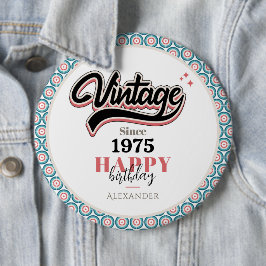 Vintag seit - 1975 button