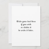 Vintag seit - 1975 dankeskarte (Rückseite)