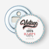 Vintag seit - 1975 flaschenöffner (Vorderseite)