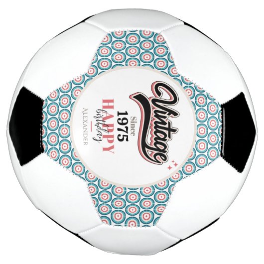 Vintag seit - 1975 fußball (Gedreht)