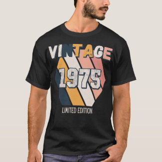 Vintag seit 1975 Geburtstag Retro Spaß T-Shirt