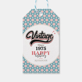 Vintag seit - 1975 geschenkanhänger