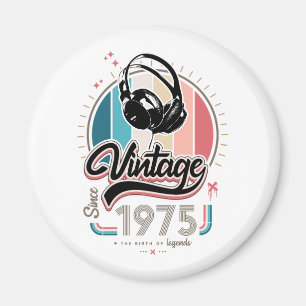 Vintag seit 1975 Kopfhörer Magnet