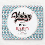 Vintag seit - 1975 mousepad (Vorne)