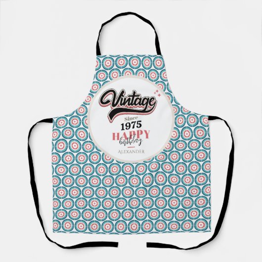 Vintag seit - 1975 schürze (Vorderseite)