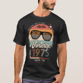 Vintag seit 1975 T-Shirt (Vorderseite)