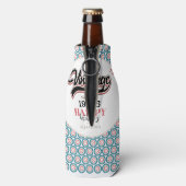 Vintag seit - 1976 flaschenkühler (Flasche Rückseite)