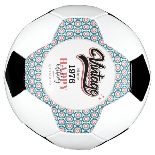 Vintag seit - 1976 fußball (Gedreht)