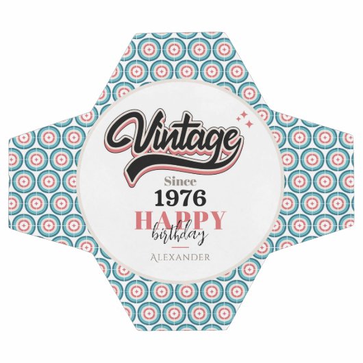 Vintag seit - 1976 fußball (Flach)