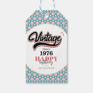 Vintag seit - 1976 geschenkanhänger