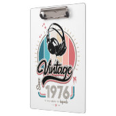 Vintag seit 1976 klemmbrett (Links)