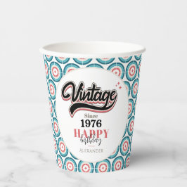 Vintag seit - 1976 pappbecher