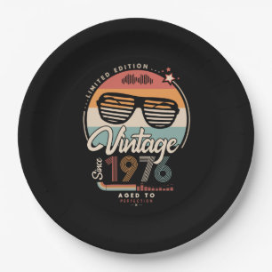 Vintag seit 1976 pappteller