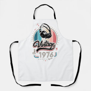 Vintag seit 1976 schürze