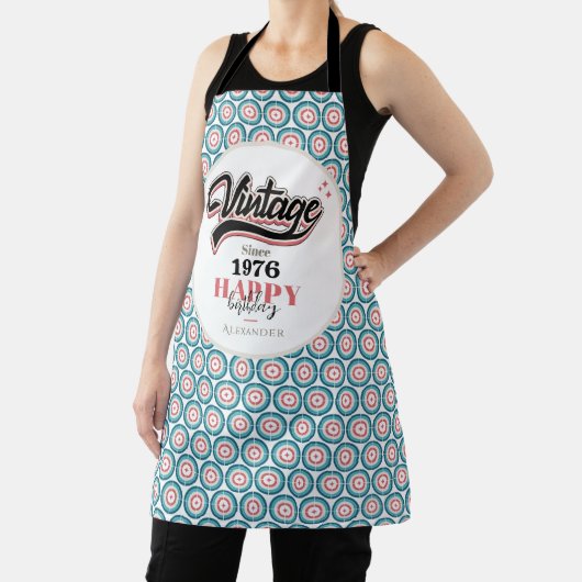 Vintag seit - 1976 schürze (InSitu)