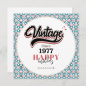 Vintag seit - 1977 (Vorne/Hinten)