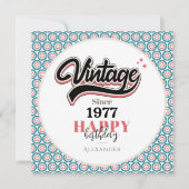 Vintag seit - 1977 (Vorderseite)