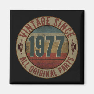 VINTAG SEIT 1977 ALLE ORIGINALTEILE. MAGNET