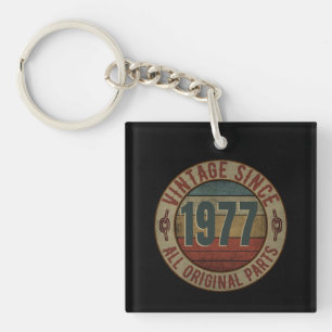 VINTAG SEIT 1977 ALLE ORIGINALTEILE. SCHLÜSSELANHÄNGER