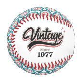 Vintag seit - 1977 baseball (Vorderseite Links)