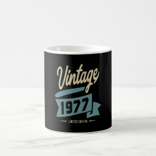 Vintag seit 1977 Geburtstagsgeschenk Kaffeetasse
