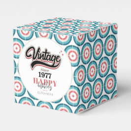 Vintag seit - 1977 geschenkschachtel