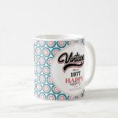 Vintag seit - 1977 kaffeetasse (VorderseiteRechts)