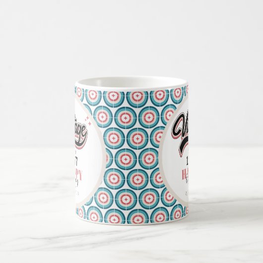 Vintag seit - 1977 kaffeetasse (Mittel)