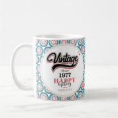 Vintag seit - 1977 kaffeetasse (Links)