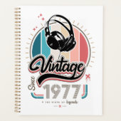 Vintag seit 1977 Kopfhörer Planer (Vorderseite)