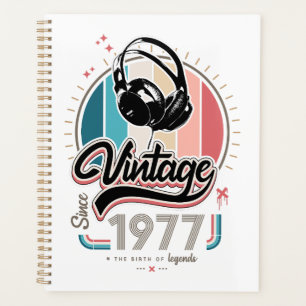 Vintag seit 1977 Kopfhörer Planer