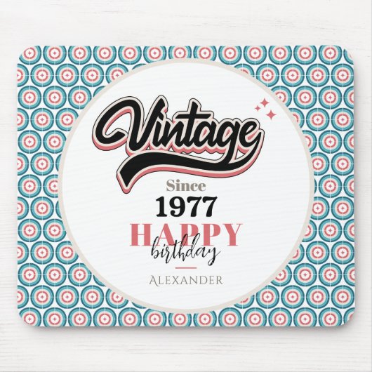 Vintag seit - 1977 mousepad (Vorne)