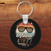 Vintag seit 1977 schlüsselanhänger (Vorderseite)