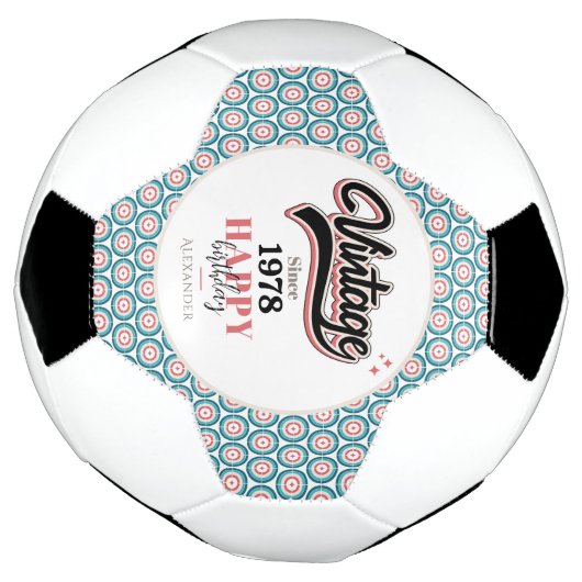 Vintag seit - 1978 fußball (Gedreht)