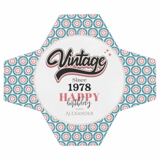 Vintag seit - 1978 fußball (Flach)