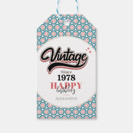 Vintag seit - 1978 geschenkanhänger