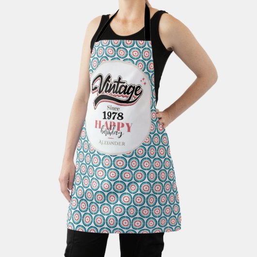 Vintag seit - 1978 schürze (InSitu)