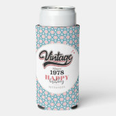 Vintag seit - 1978 selters dosenkühler (Seltzer Rückseite)