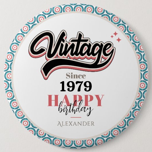 Vintag seit - 1979 button (Vorderseite)