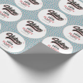 Vintag seit - 1979 geschenkpapier (Ecke)